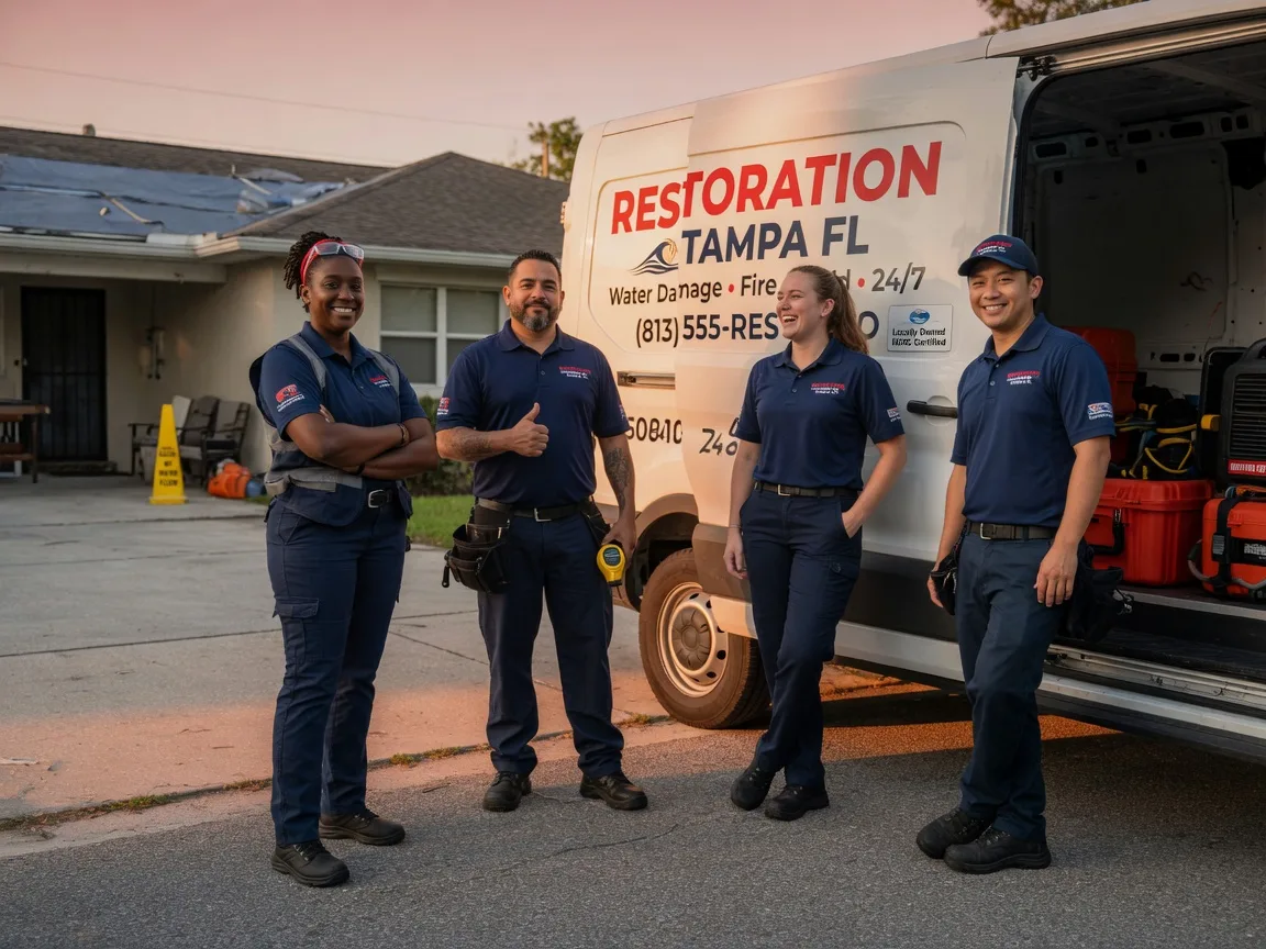 Water Damage Restoration company in Pleasant Hall, PA
